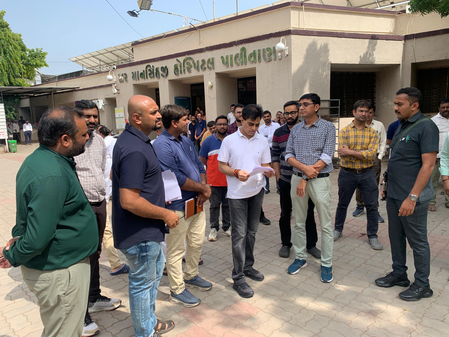 no water tank at hospital