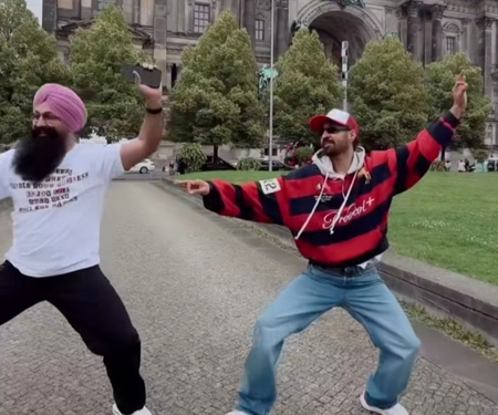 Diljit Dosanjh candidly calls Berlin’s Golden Victory Column as ‘Baby Doll Main Sone Di’, does ‘Bhangra’ on streets