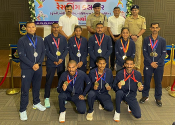 Gujarat Prisons Dept wins DGP Cup wrestling cluster championship with 13 medals