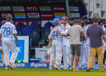 2nd Test: Dinusha’s unbeaten 133 helps Sri Lanka seal hard-fought draw against India 