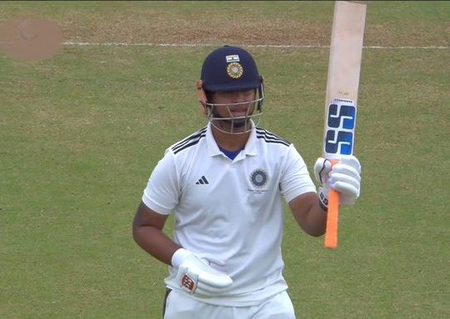 Duleep Trophy: Sooryavanshi becomes youngest player to score fifty in tournament’s history