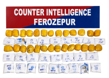 30KG HEROIN RECOVERED IN FEROZEPUR; TWO HELD