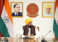 Gurmeet Singh Khudian hands over job letters to four new recruits in Animal Husbandry Dept