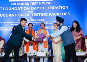 PUNJAB TIES UP WITH NATIONAL TEST HOUSE TO SET UP WORLD-CLASS TESTING FACILITIES CLOSER TO INDUSTRIAL HUBS: AMAN ARORA