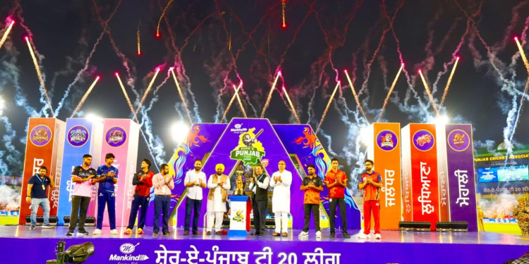 CM Bhagwant Singh Mann inaugurates Punjab’s first-ever Sher-e-Punjab T20 Cricket League; Says League to give wings to Punjab’s cricketing talent
