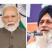 PM Modi enquires about SAD chief Sukhbir Badal after Nanded attack