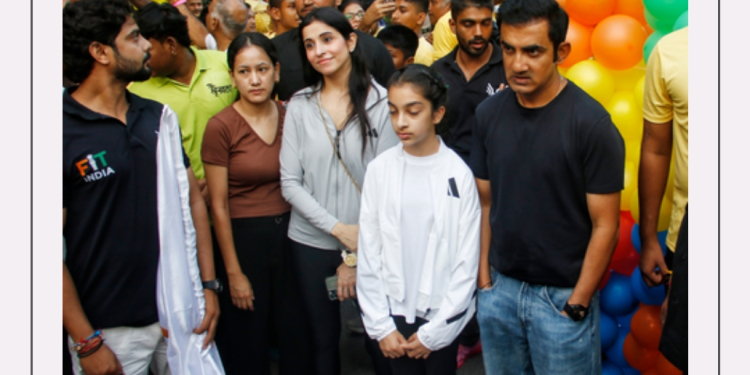 Gambhir hails Fit India initiative, says ‘fitter India’ will be ‘stronger, self-reliant’