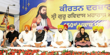 AAP Govt Fulfilling Guru Ravidass Maharaj's Dream of ‘Ideal Society’: CM Bhagwant Singh Mann