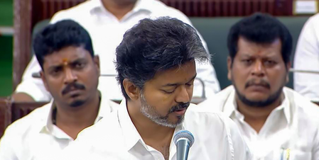 Vijay announces Rs 4,800 crore desalination plant, major urban infrastructure projects
