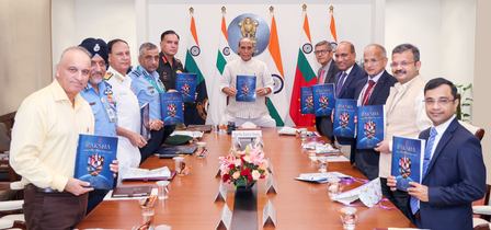 Rajnath Singh unveils ‘RAKSHA’ defence diplomacy document