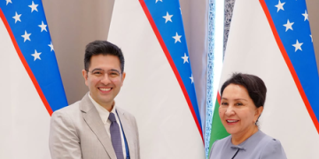 BJP MP Raghav Chadha meets Uzbek Senate Chairperson, extends invitation to BRICS Delhi meet