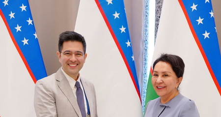 BJP MP Raghav Chadha meets Uzbek Senate Chairperson, extends invitation to BRICS Delhi meet