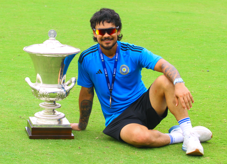 Ishan Kishan extends unbeaten captaincy record with Duleep Trophy win