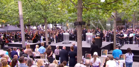 At 25th anniversary of 9/11 Islamist terror attack, New York honours victims