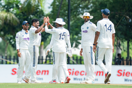 India A thump Australia A