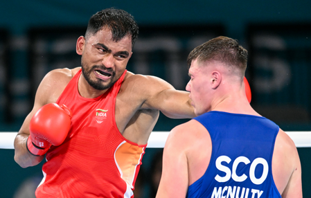 Asian Games: Kapil thrashes Kim Gichae in men’s 90kg QF to confirm India’s sixth boxing medal
