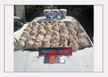 47.3 kg heroin seized in Punjab, four held