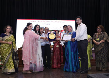 PUNJAB ACHIEVES THIRD POSITION IN VOLUNTARY BLOOD DONATION AT NATIONAL LEVEL