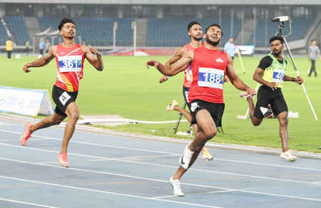 Sprinter Manikanta Hoblidhar