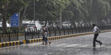 Delhi-NCR wakes up to heavy rain, thunderstorms; IMD issues red alert across 11 districts
