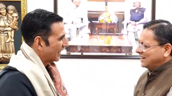 Akshay Kumar meets Uttarakhand CM