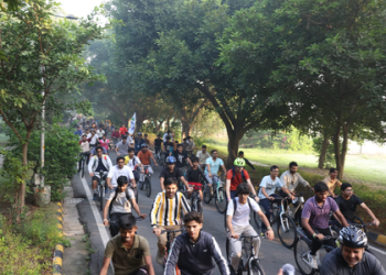 Fit India Sundays on Cycle celebrates World Food Day under ‘Pedal for Fitness, Ride for a Healthier World’ theme