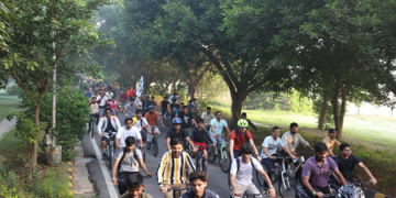 Fit India Sundays on Cycle celebrates World Food Day under ‘Pedal for Fitness, Ride for a Healthier World’ theme
