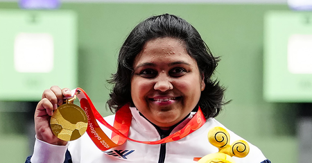 Asian Para Games: Mona Agarwal clinches second gold, breaks world record in 50m Rifle 3P SH1