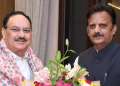 Dy CM Shukla meets Nadda
