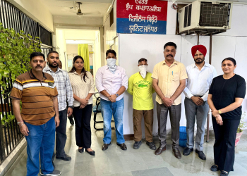 Vigilance Bureau nabs Patwari & Private Agent red handed accepting bribe of Rs 5,000/-
