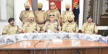 JUVENILE AMONG EIGHT LINKED TO ILLEGAL ARMS SUPPLY NETWORK HELD; 15 PISTOLS RECOVERED