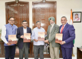 Book on “RTI and Good Governance” Presented to Governor Punjab at Lok Bhawan, Chandigarh