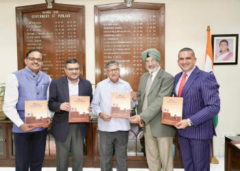 Book on “RTI and Good Governance” Presented to Governor Punjab at Lok Bhawan, Chandigarh
