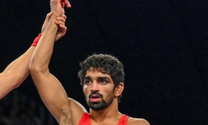 Asian Games: Aman Sehrawat stuns reigning world champion to win 57kg wrestling gold