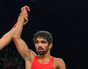 Asian Games: Aman Sehrawat stuns reigning world champion to win 57kg wrestling gold