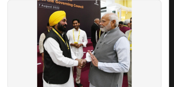PM Modi extends birthday wishes to Punjab CM Mann, prays for his long life