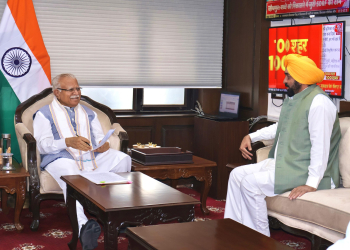 CM Bhagwant Singh Mann Meets Union Power Minister